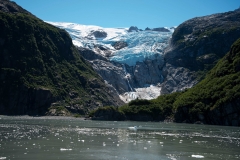 Glacier Waterfalls and Ice