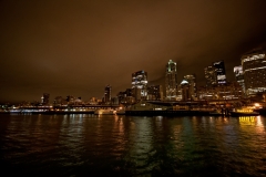 Bainbridge Island Ferry Looking at Downtown Seatle