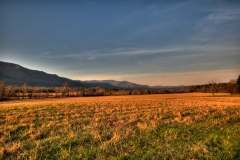 Cades Cove Ground Level Smoky Mountains National Park