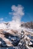 Norris Geyser Basin Steamboat Geyser Yellowstone