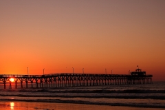 Pier at Sunrise Myrtle Beach, South Carolina