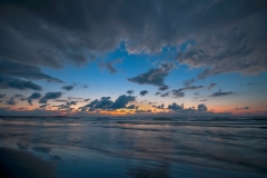 Stormy Sunrise Mustang Island Texas