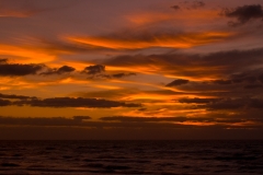 Sunrise Mustang Island, Texas