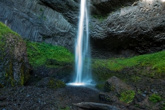 Base of Latourell Falls Oregon