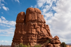 Arches National Park Formation Next to Balanced Rock