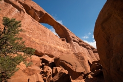 Arches National Park Skyline Arch Beneath