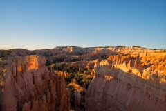 Bryce Canyon National Park Sunrise Point at Sunrise Looking into the Canyon