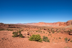 Capitol Reef National Park Sunset Point Daytime View 2