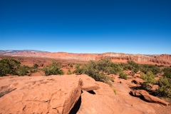 Capitol Reef National Park Sunset Point Daytime View 3