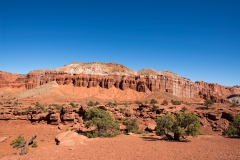 Capitol Reef National Park Sunset Point Daytime View