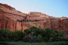 Capitol Reef Near the Fruita Entrance Fremont River