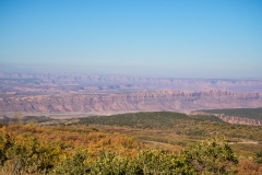 La Sal Mountain Loop Looking at Moab Fault